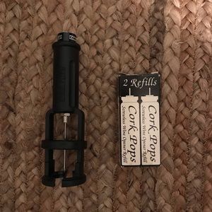 Cork Pops Wine Opener With Refills